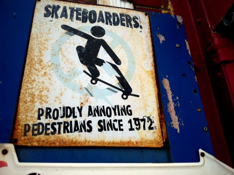 Skateboarding